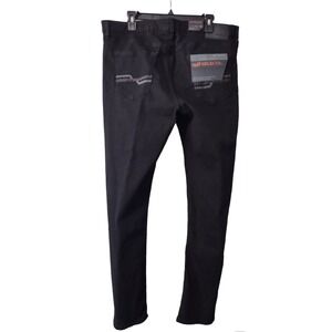 Weatherproof Vintage Jeans Mens 38x32 Black Nolan Skinny Fit Stretch Denim Jeans